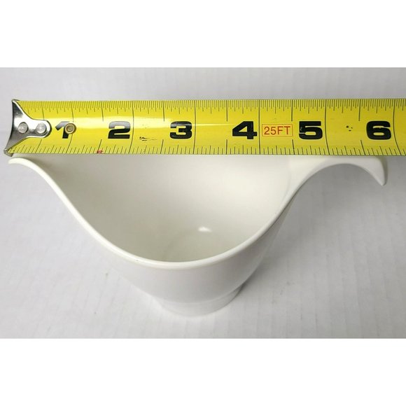 Vintage Lenotex Lenox Ware Melmac Melamine Creamer Bowl White - Picture 10 of 10